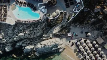 Jackie O’ Beach Club: Mykonos’ Iconic LGBTQ+ Haven at the Heart of the Aegean