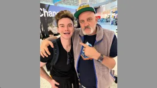 "Glee" Star Chris Colfer Reunites with TV Dad Mike O’Malley in Heartfelt Airport Encounter Shared on Social Media